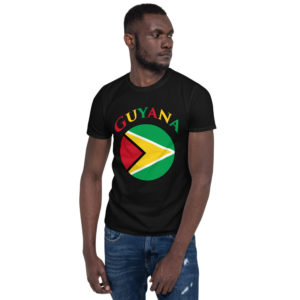 Guyana  Flag T Shirt Short-Sleeve Unisex